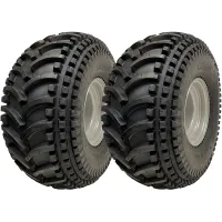22x11.00-8 ATV Quad tyre Wanda P308 Road Legal 4 Stud 4 Inch PCD Rims (Set of 2)