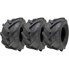 18x9.50-8 Open Centre Tyres Cleated Rotovator Industrial Wanda P328 (Set of 3)