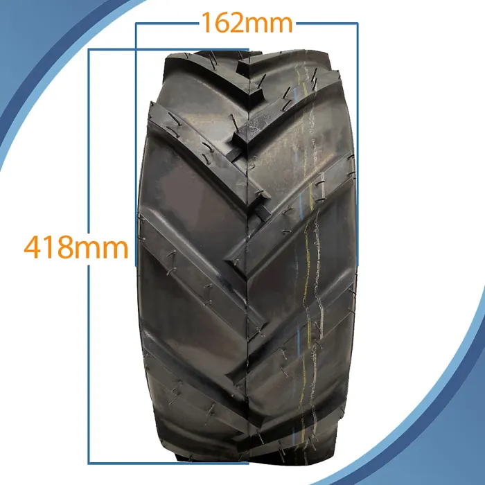 16x6.50-8 Open Centre Tyre Cleated Rotovator Lug Industrial Plant Wanda P328