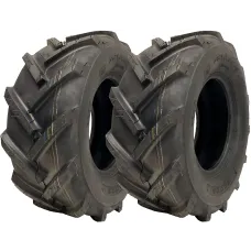 16x6.50-8 Open Centre Tyres Cleated Lug Industrial Plant Wanda P328 (Set of 2)