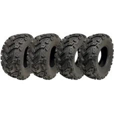 24x10.00-11 & 24x9.00-11 ATV Quad Tyres 6ply P3128 Tubeless 45J & 48J (Set of 4)