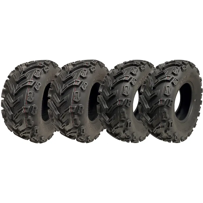 24x10.00-11 & 24x9.00-11 ATV Quad Tyres 6ply P3128 Tubeless 45J & 48J (Set of 4)