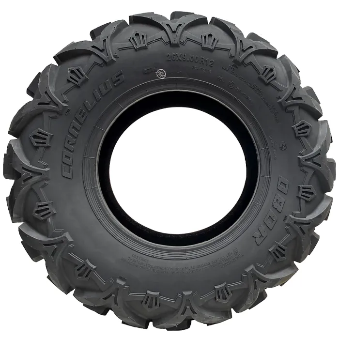26x9.00R12 (225/75R12) 6ply ATV Tyre WU11 OBOR Cornelius 66J E-Marked Road Legal