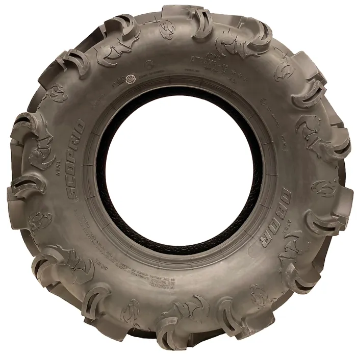 25x10.00-12 & 25x8.00-12 ATV 6ply Tyres WU24 OBOR Scoprio Road Legal (Set of 4)