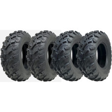 25x10.00-12 & 25x8.00-12 ATV Tyres 4ply P3080 OBOR Pinacle Road Legal (Set of 4)