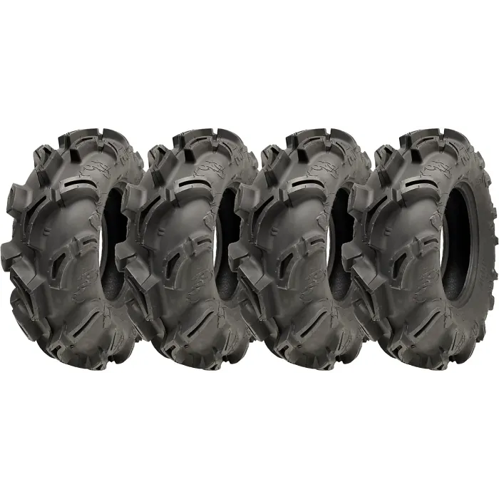 25x8.00-12 (205/80-12) 6ply ATV Tyre WU23 OBOR Scoprio 43J Road Legal (Set of 4)