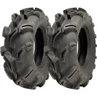 25x8.00-12 (205/80-12) 6ply ATV Tyre WU23 OBOR Scoprio 43J Road Legal (Set of 2)