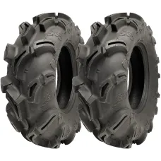 25x8.00-12 (205/80-12) 6ply ATV Tyre WU23 OBOR Scoprio 43J Road Legal (Set of 2)