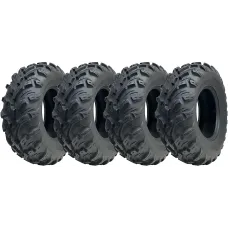 25x10.00-12 (255/65-12) 4ply ATV Tyres P3080 OBOR Pinacle Road Legal (Set of 4)