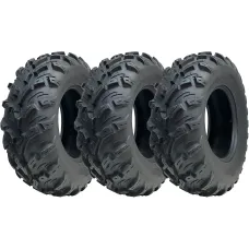 25x10.00-12 (255/65-12) 4ply ATV Tyres P3080 OBOR Pinacle Road Legal (Set of 3)