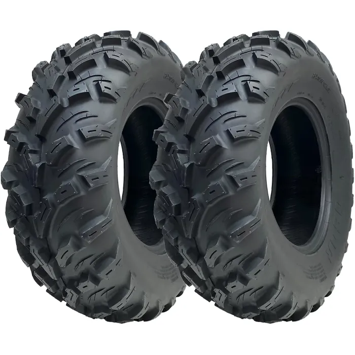 25x10.00-12 (255/65-12) 4ply ATV Tyres P3080 OBOR Pinacle Road Legal (Set of 2)
