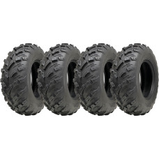 25x8.00-12 ATV Tyres 205/80-12 4ply P3080 OBOR Pinacle 61K Road Legal (Set of 4)