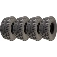 25x10.00-12 (255/65-12) ATV Tyres 6ply WP08 OBOR Beast 54N Road Legal (Set of 4)