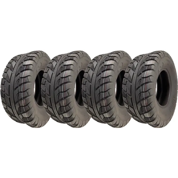 25x10.00-12 (255/65-12) ATV Tyres 6ply WP08 OBOR Beast 54N Road Legal (Set of 4)