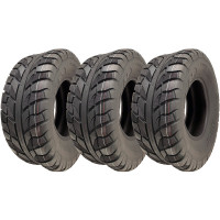 25x10.00-12 (255/65-12) ATV Tyres 6ply WP08 OBOR Beast 54N Road Legal (Set of 3)