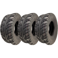 25x10.00-12 (255/65-12) ATV Tyres 6ply WP08 OBOR Beast 54N Road Legal (Set of 3)