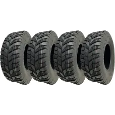 25x8.00-12 (205/80-12) ATV Tyres 6ply WP07 OBOR Beast 47N Road Legal (Set of 4)
