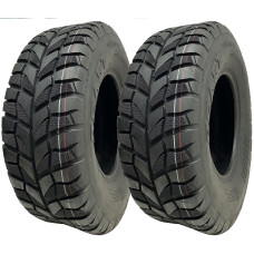 25x8.00-12 (205/80-12) ATV Tyres 6ply WP07 OBOR Beast 47N Road Legal (Set of 2)