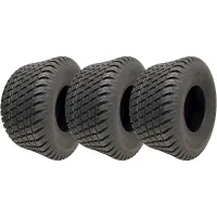 18x9.50-8 Lawnmower Grass Multi Turf Tyres 6ply Tubeless Wanda P332 (Set of 3)