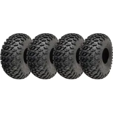22x11.00-8 Utility ATV Tyres Grass Mower 4ply Road Legal Wanda P334 (Set of 4)
