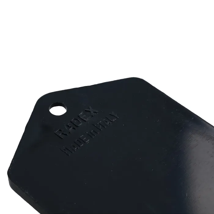 Clear Large Rectangular Front White Reflector Pack of 4 Trailer Fence Post TR070