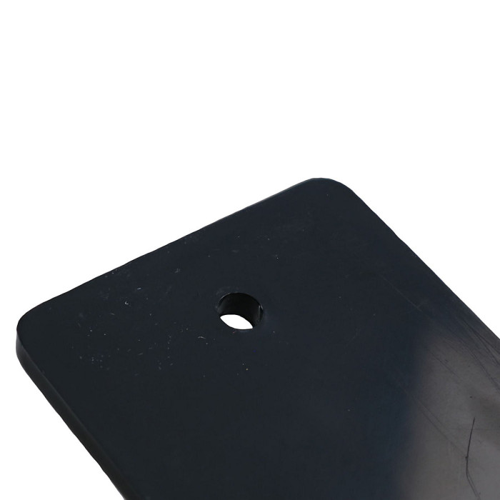 Clear Rectangular Front Reflector White Pack of 10 Trailer Fence Gate Post TR071