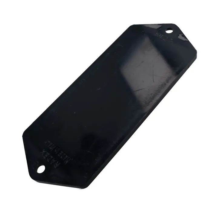 Red Large Rectangular Rear Reflector Pack of 10 Trailer Fence / Gate Post TR073