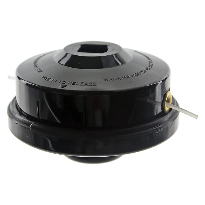 SPARES2GO Dual 2 Line Bump Feed Spool Head compatible with Kawasaki Strimmer Trimmer Brushcutter