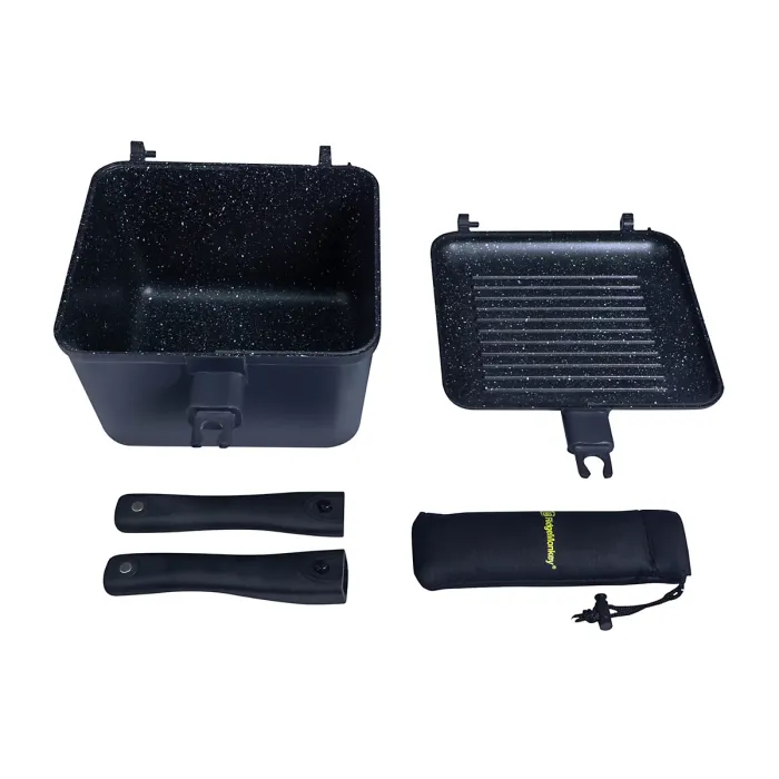 Ridge Monkey Connect Deep Pan & Griddle XL Granite Edition