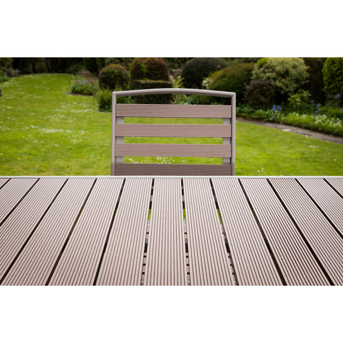 Ashdown 130cm x 70cm Outdoor Patio Table and 4 Chair Set