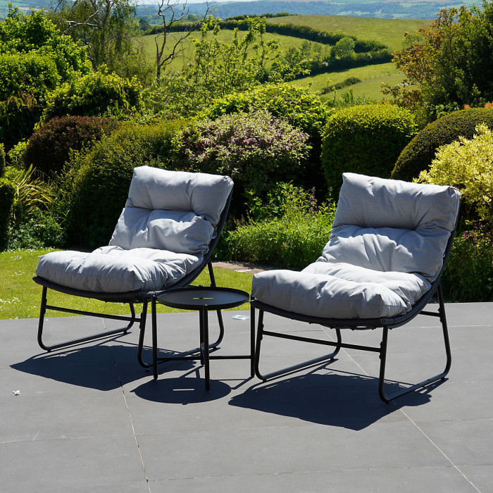 Chantal 3 Piece Patio Set - 2 Chairs and Table