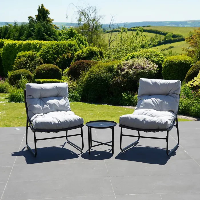 Chantal 3 Piece Patio Set - 2 Chairs and Table