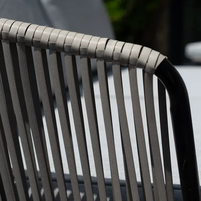 Sartene Outdoor Dining Set - Corner Sofa, Dining Table, 2 x Stools