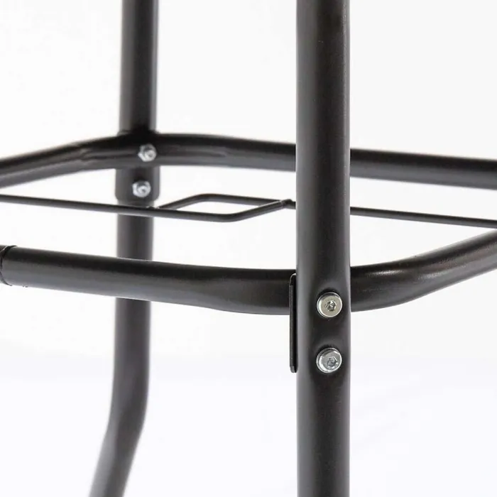 Primrose 6 Seater Garden Furniture Dining Set with Reversible Cushions and Crank Parasol in Grey