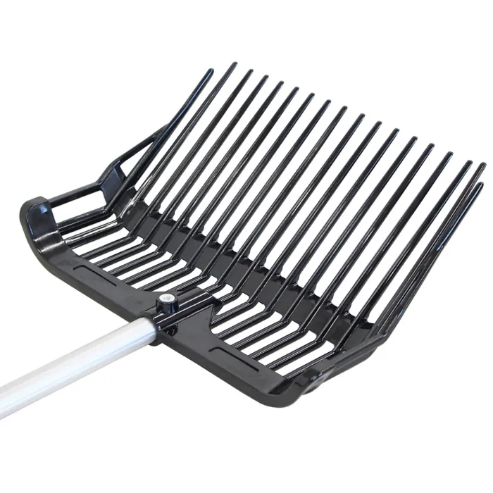 Coco Equestrian Horse Bedding Manure Stable Fork with Telescopic Handle
