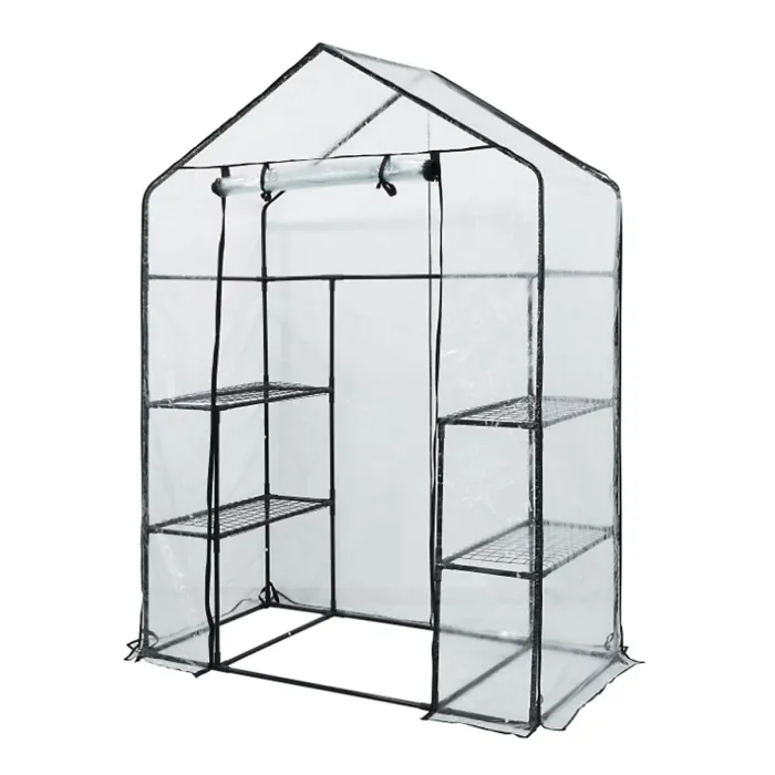 Oypla 3-Tier 4 Shelf Mini Walk-in Growhouse Garden Greenhouse