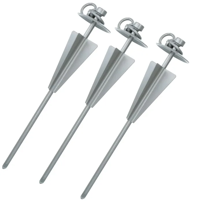 3 Extra Strong Stake Out Spikes For Home Garden Yard Holiday Dog Accessories