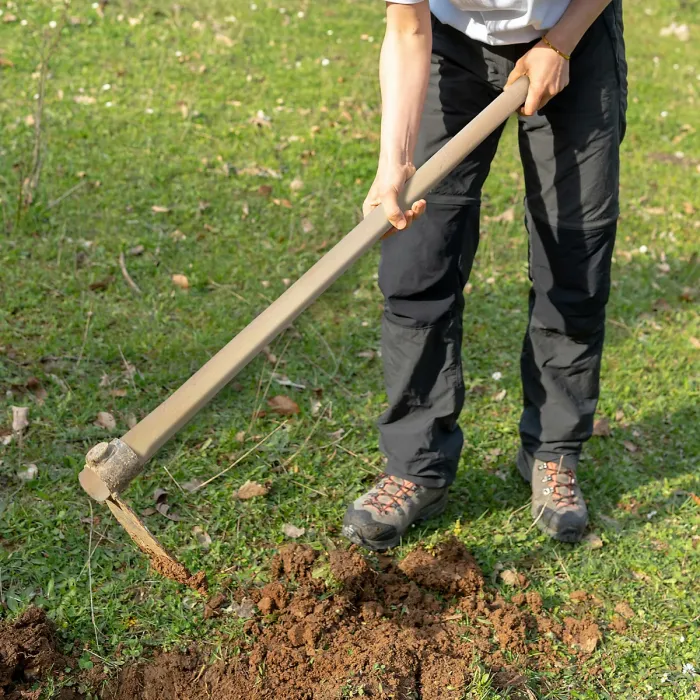 90Cm Thin Wooden Hoe Handle Stick Beech Brush Multi Use Strong Replacement