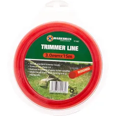15M X 3Mm Set Of 4 Trimmer Line Garden Grass Strimmer Nylon Round String Red