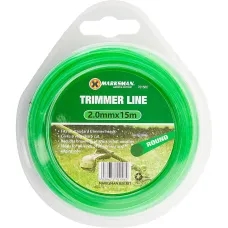 15M X 2Mm Set Of 8 Trimmer Line Garden Grass Strimmer Nylon Round String Green