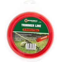 Set Of 2 Trimmer Line Garden Grass Strimmer Nylon Round String Electric 15M X 3Mm