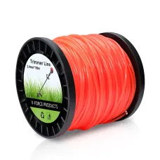 Strimmer Line Wire, 1 Spool Round String Trimmer Line Weed Eater String 2.4mm x 100m, 095 Trimmer Line Heavy Duty for Lawn Mower