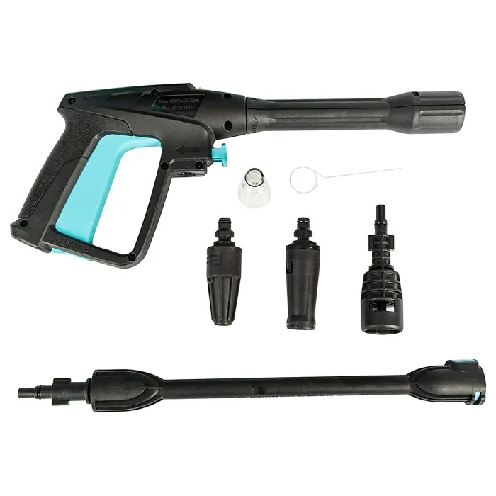 ProKleen Pressure Power Washer 1600W Jet Wash - Includes Patio Cleaner And Rotary Brush