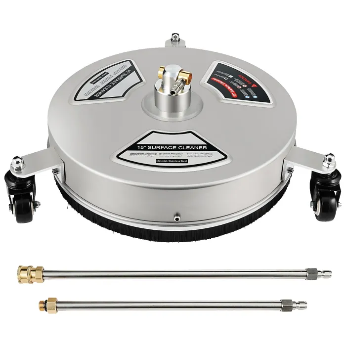 ProKleen Stainless Steel Pressure Washer Surface Patio Cleaner Attachment 16" Karcher Compatible