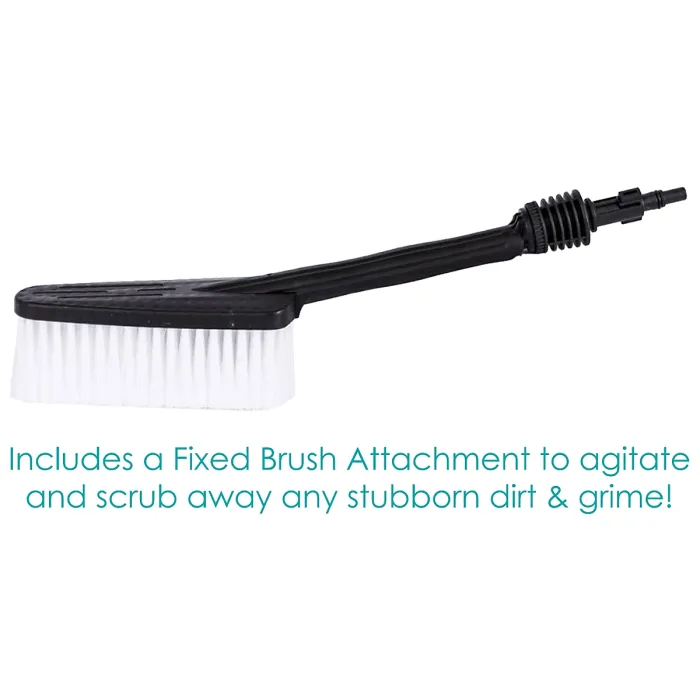 Pro-Kleen Portable Pressure Jet Washer, Power Wash 1400W With Accessories Electric High Performance Cleaner