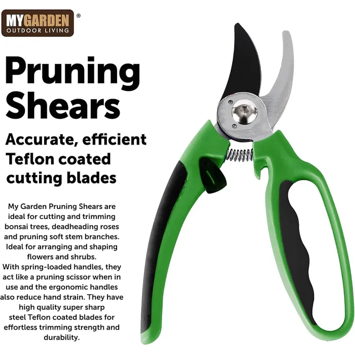 Secateurs Shears Pruning Scissor Gardening Clipper Hand Pruners for Cutting Trimming Shearing Gardening Tool