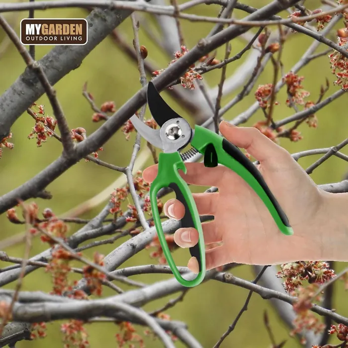 Secateurs Shears Pruning Scissor Gardening Clipper Hand Pruners for Cutting Trimming Shearing Gardening Tool