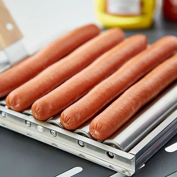 Tower T932024 Hot Dog Roller with wooden handle