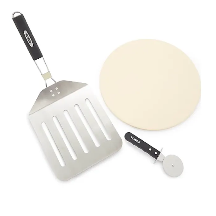 Tower T932025 3 Piece Pizza Tool Set