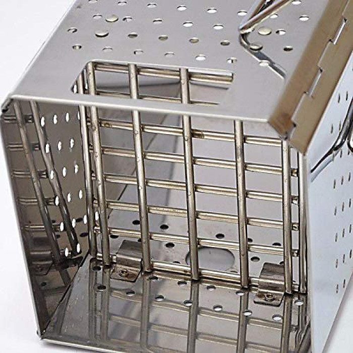 Chimney Starter With Bottom Holes - Kitchen Barbecue Accessories - Charcoal Briquette Lumpwood Starter - Ignites Quickly